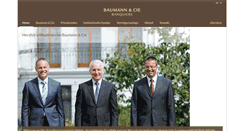 Desktop Screenshot of baumann-banquiers.ch